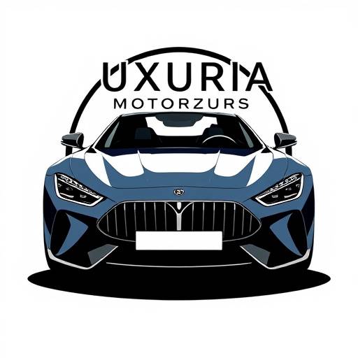 Logo of Luxuria Motors, a luxury car manufacturer